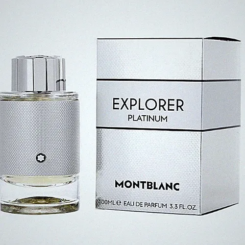 Explorer Platinum by Mont Blanc 3.3 oz EDP Cologne for Men New In Box