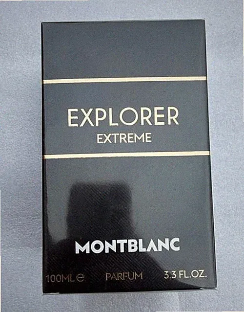 MONT BLANC EXPLORER EXTREME PARFUM 3.3 OZ / 100 ML FOR MEN (NIB) FREE SHIPPING