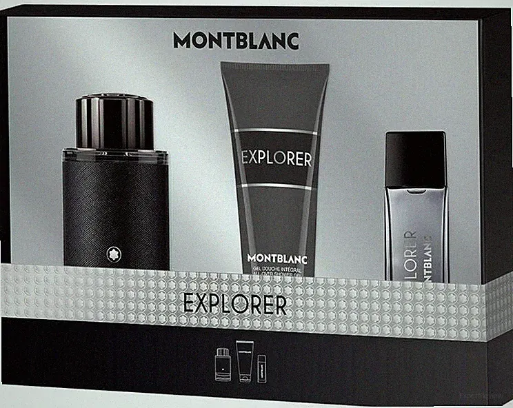 MontBlanc Men's Explorer 3pcs EDP Gift Set Fragrances 3386460155687