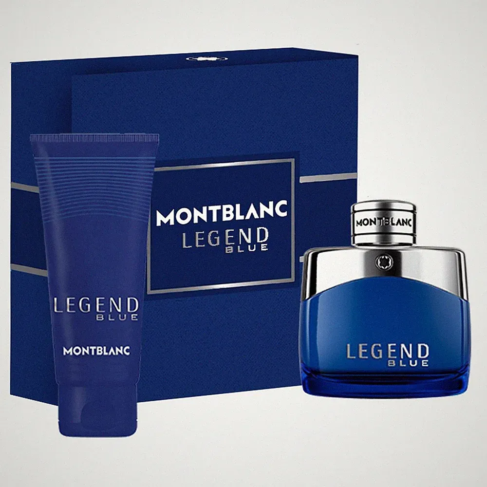 MontBlanc Men's Legend Blue Gift Set Fragrances 3386460147705