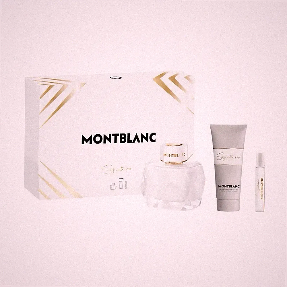 Montblanc Signature Eau de Parfum Fragrance Gift Set 3.4 fl oz for Women