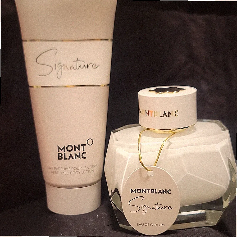 Montblanc Signature Eau de Parfum Spray & Body Lotion Set 100 ml Regular Size