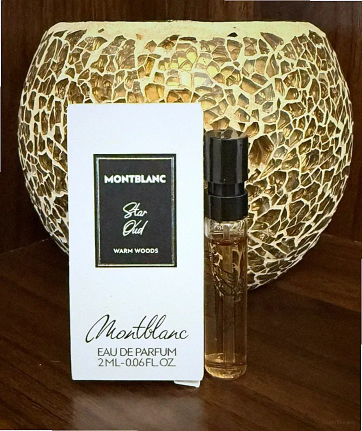 MONTBLANC Star Oud Warm Woods Eau de Parfum Sample Spray .06oz / 2ml